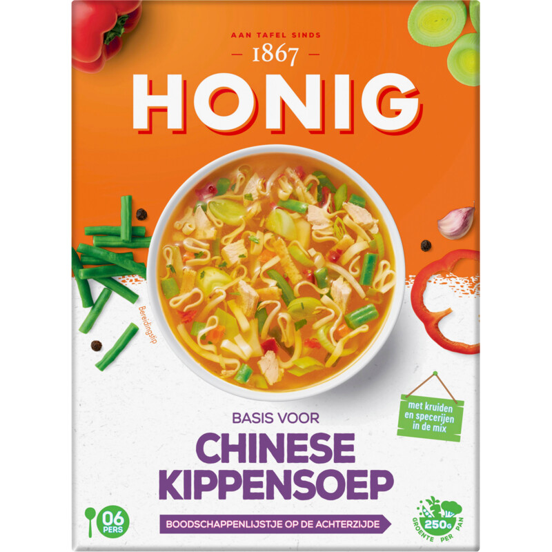 Een afbeelding van Honig Basis voor chinese kippensoep