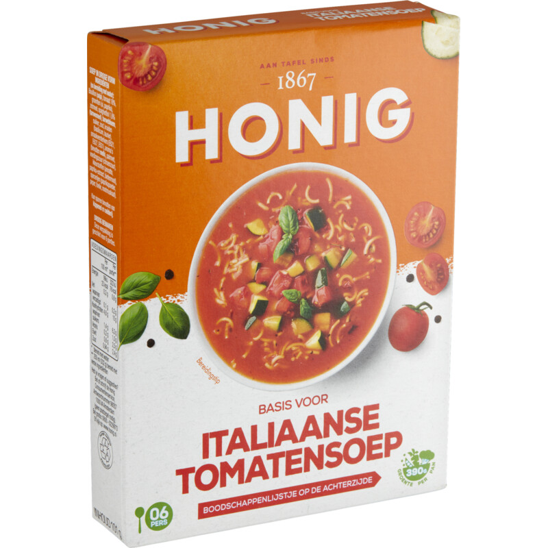 Een afbeelding van Honig Basis voor italiaanse tomatensoep