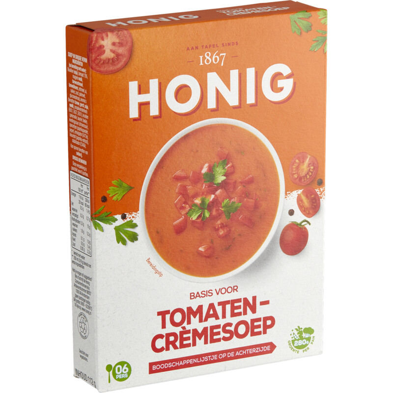 Een afbeelding van Honig Basis voor tomaten-cremesoep