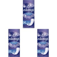 Een afbeelding van Always Dailies Extra Protect Long plus 3-pack