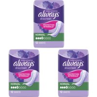Een afbeelding van Always Maandverband Discreet Normal 3-pack