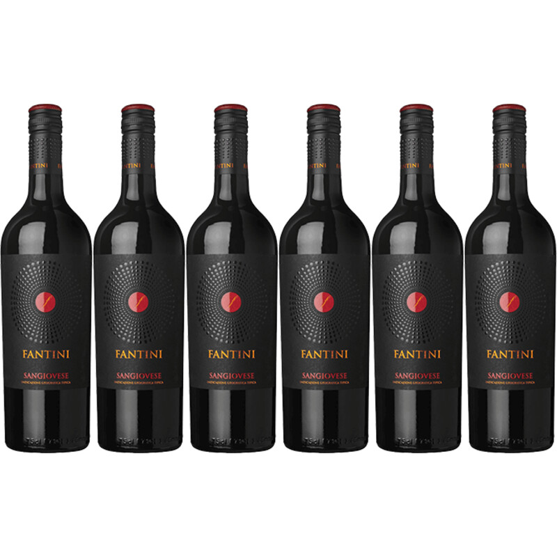 Een afbeelding van Fantini Sangiovese 6 flessen