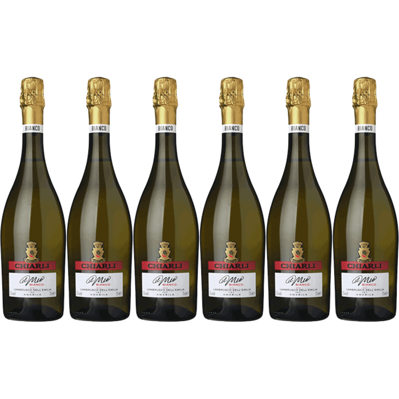 Een afbeelding van Chiarli 1860 Lambrusco bianco 6 flessen