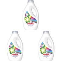 Een afbeelding van Ariel Vloeibaar Color 18 wasbeurten 3-pack