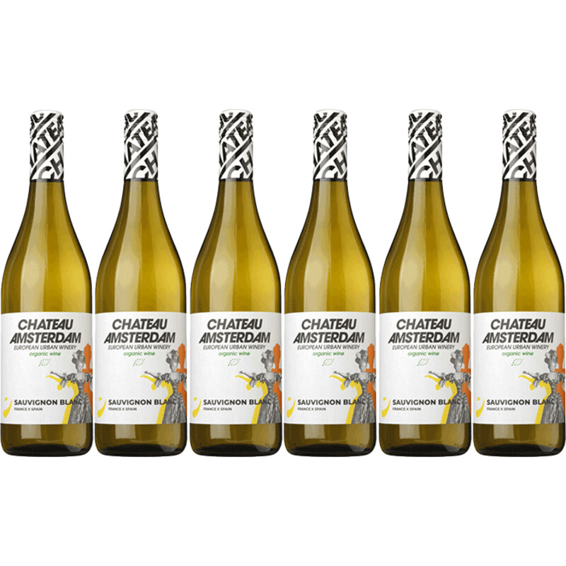 Een afbeelding van Chateau Amsterdam Sauvignon blanc 6 flessen