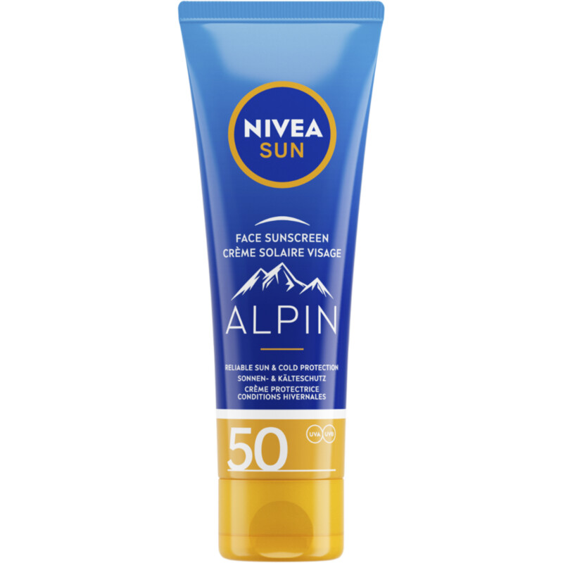 Een afbeelding van NIVEA Sun alpin face sunscreen spf50