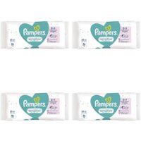 Een afbeelding van Pampers Sensitive 0% plastic 4-pack