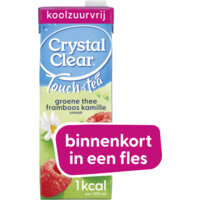 Crystal Clear Touch of tea framboos kamille