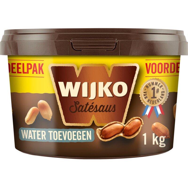 Een afbeelding van Wijko Satésaus voordeelpak