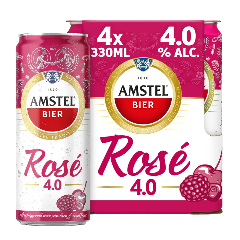 Rosé bier 4-pack