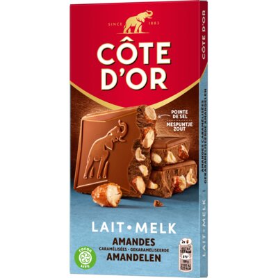 pdp-image-Côte d'Or Reep melk gekarameliseerde amandelen
