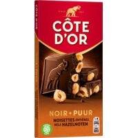 Een afbeelding van Côte d'Or Reep puur hele hazelnoot
