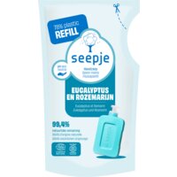 Seepje Handzeep eucalyptus rozemarijn navulling