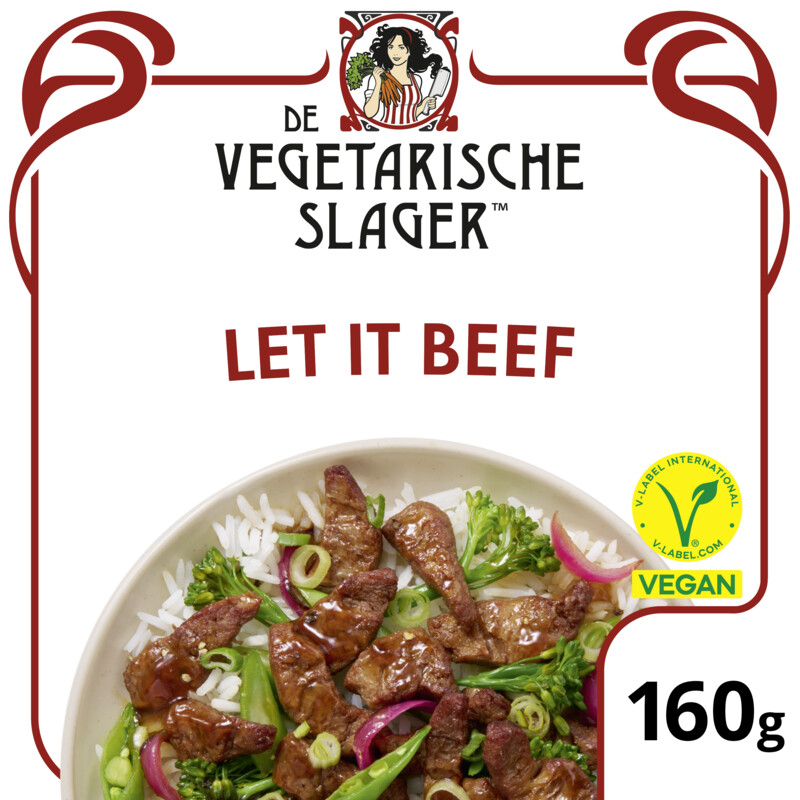 Een afbeelding van Vegetarische Slager Let it beef