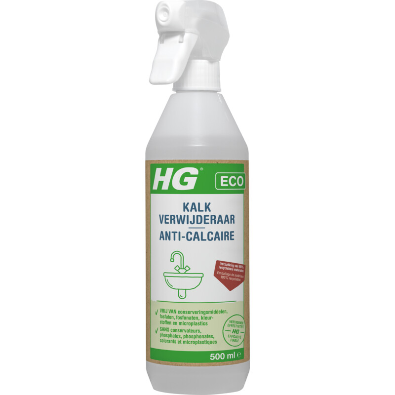 Een afbeelding van HG Eco kalkverwijderaar