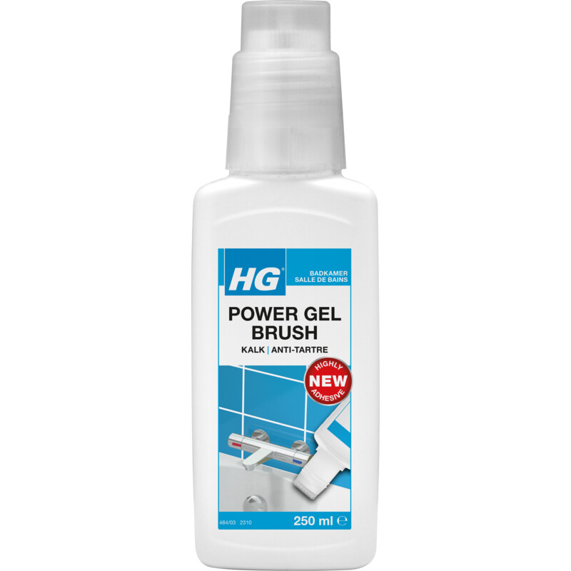 Een afbeelding van HG Power gel brush kalk
