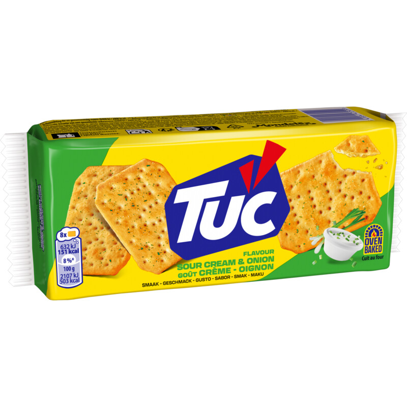 Een afbeelding van Tuc Sour cream & onion