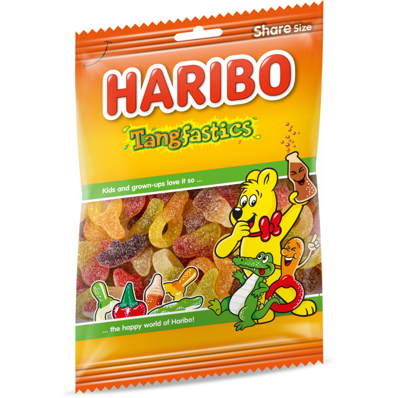 Een afbeelding van Haribo Tangfastics zuur
