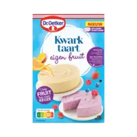 Dr. Oetker Kwarktaart eigen fruit bakmix