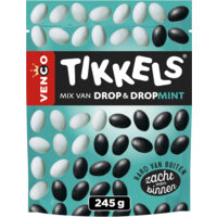 Een afbeelding van Venco Tikkels drop & dropmint