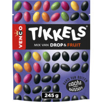 Een afbeelding van Venco Tikkels drop & fruit