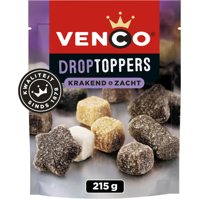 Een afbeelding van Venco Droptoppers krakend & zacht