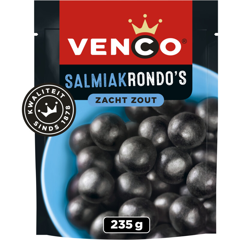 Een afbeelding van Venco Salmiak rondo's