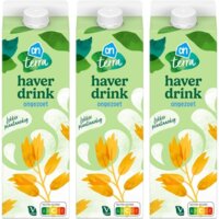 Een afbeelding van AH Terra Plantaardige haverdrink ongezoet 3-pack