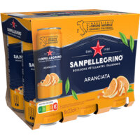 Een afbeelding van S. Pellegrino Aranciata 6-pack