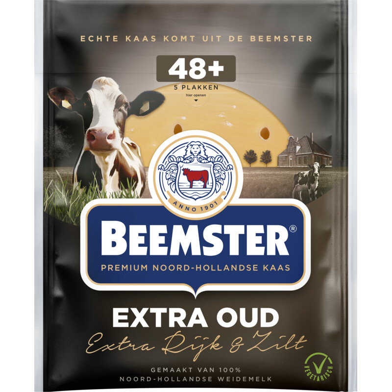 Een afbeelding van Beemster Extra oud 48+ plakken