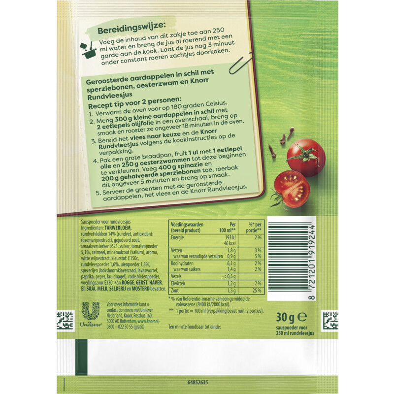 Een afbeelding van Knorr Rundvleesjus