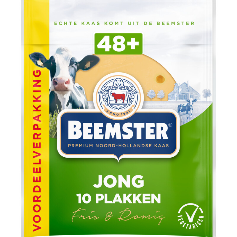 Een afbeelding van Beemster Jong 48+ plakken voordeelverpakking