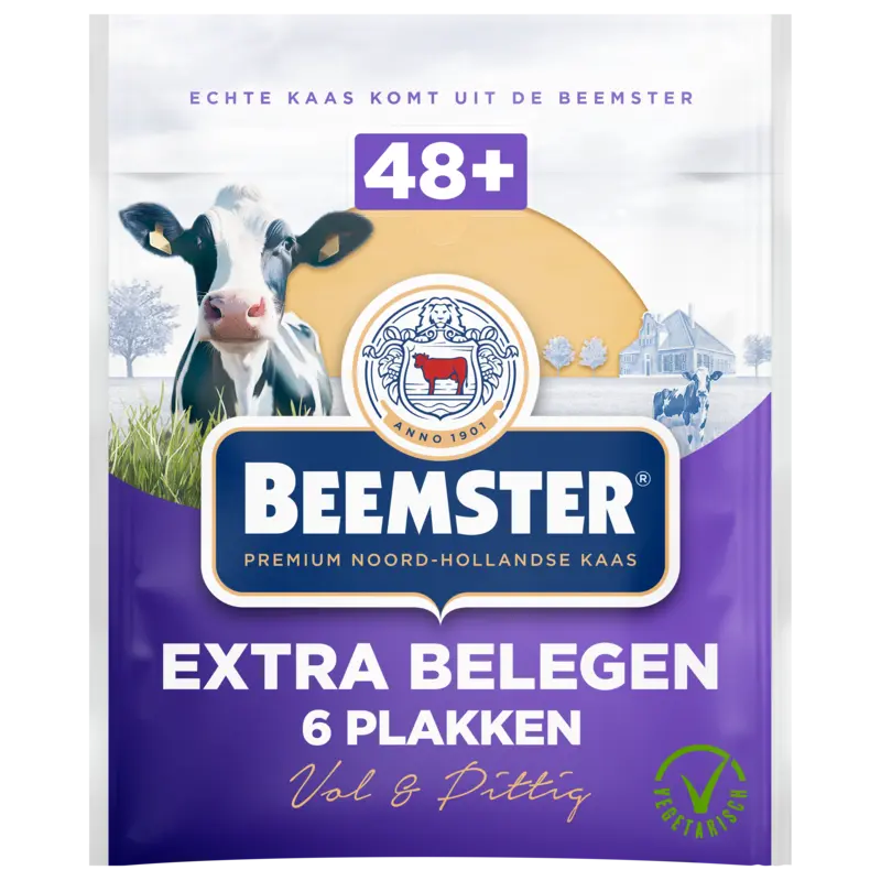 Beemster Extra belegen 48+ plakken