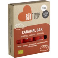 Een afbeelding van BioToday Vegan choco bar karamel