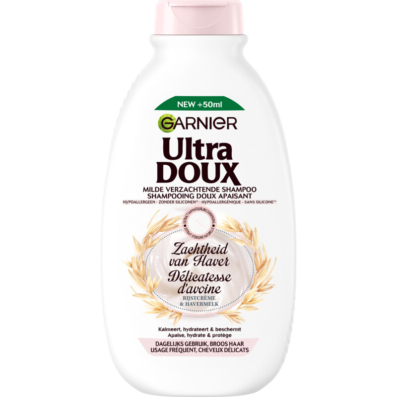 Een afbeelding van Ultra Doux Shampoo zachtheid van haver bel