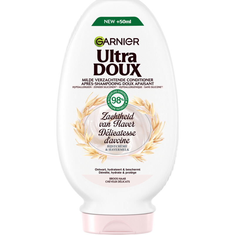 Een afbeelding van Ultra Doux Conditioner zachtheid van haver bel