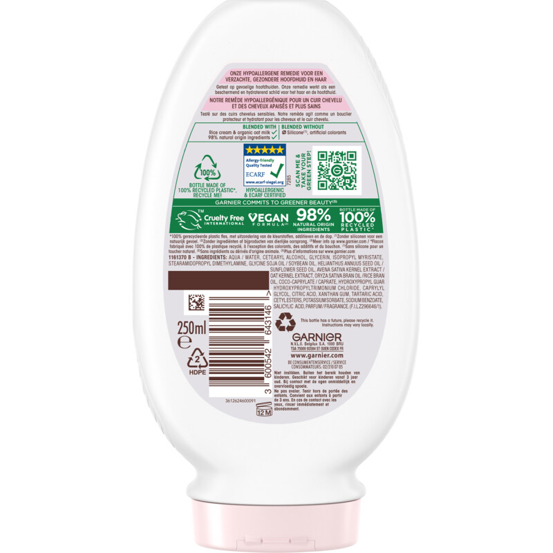 Een afbeelding van Ultra Doux Conditioner zachtheid van haver bel