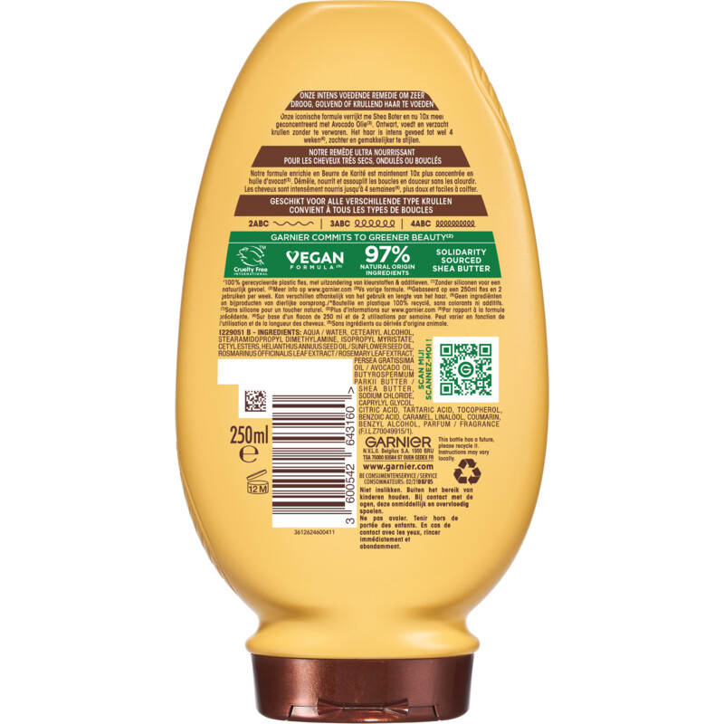 Een afbeelding van Ultra Doux Conditioner avocado & shea boter bel