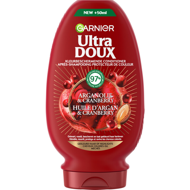 Een afbeelding van Ultra Doux Conditioner arganolie & cranberry bel