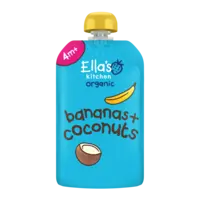 Ella's kitchen Knijpfruit bananas + coconuts 4m+