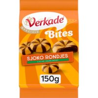 Verkade Bites sjoko rondjes cacao-hazelnoot