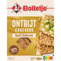 Een afbeelding van Bolletje Ontbijtcrackers spelt volkoren