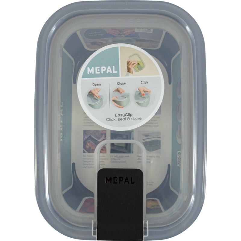 Een afbeelding van Mepal Vershouddoos easyclip 700ml nordic black