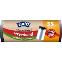 Een afbeelding van Swirl Vuilniszakken met fixeerband 35 liter