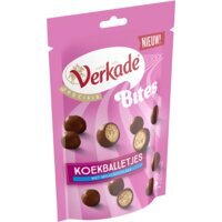 Een afbeelding van Verkade Bites koekballetjes met melkchocolade