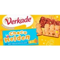 Een afbeelding van Verkade Choco helden met melkchocolade