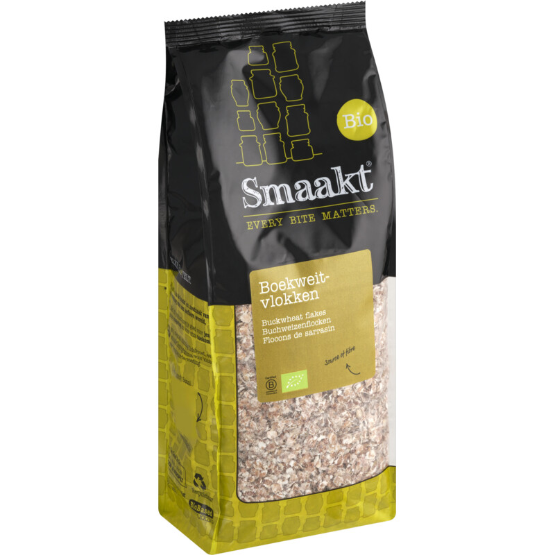 Een afbeelding van Smaakt Boekweitvlokken biologisch