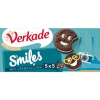 Een afbeelding van Verkade Smiles met crèmevulling