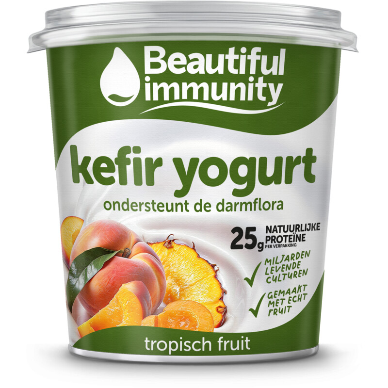 Een afbeelding van Beautiful Immunity Kefir tropical