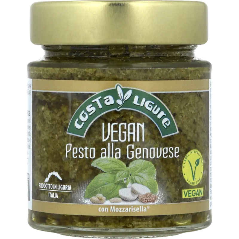 Pesto genovese vegan mozzarisella